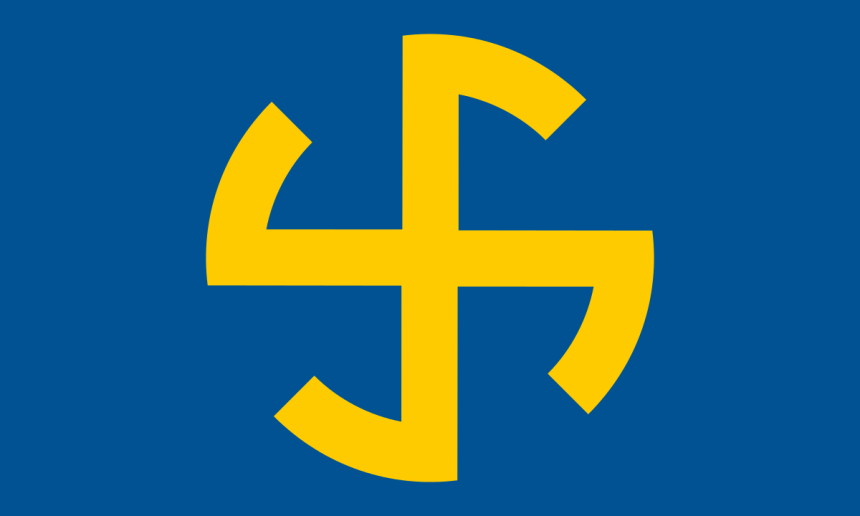 Sverige klassiskt hakkors Sverige klassiskt hakkors
