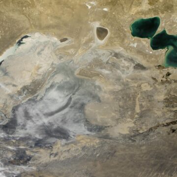 Försvinnande vatten: Den starka förvandlingen från Aralsjön till Aralkumöknen

