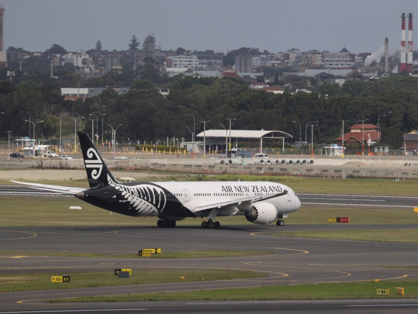 Air New Zealand slopar koldioxidutsläppsmålet 2030

