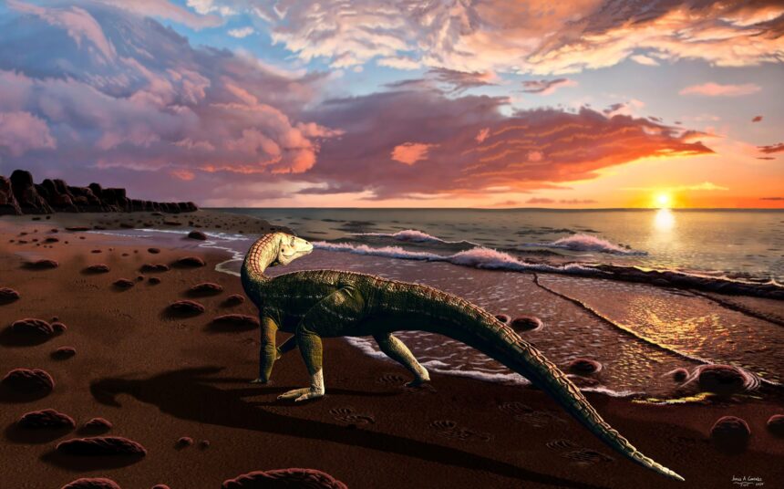 Ancient Predator Unearthed in Nevada skriver om Trias Coastal Life SciTechDaily