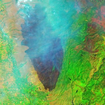 Från gnista till spektakel: Kaliforniens Park Fire överträffar Los Angeles på några dagar

