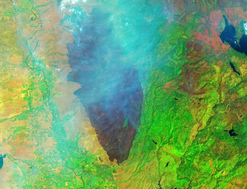 Från gnista till spektakel: Kaliforniens Park Fire överträffar Los Angeles på några dagar

