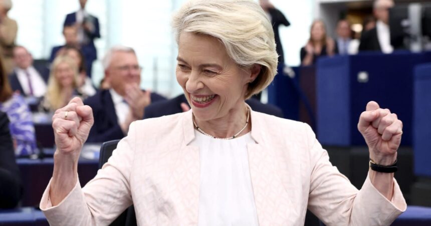  Von der Leyen är med!  Låt striderna om nästa EU-kommission börja. 
