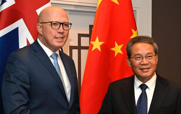 Australiens oppositionsledare mjuknar ton på Kina, med val i åtanke Australia’s Opposition Leader Softens Tone on China, With Election in Mind