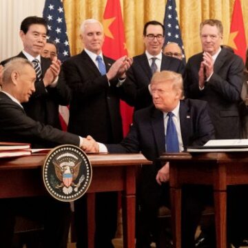 Det kejserliga ordförandeskapet och handelskriget i Kina The Imperial Presidency and the China-US Trade War