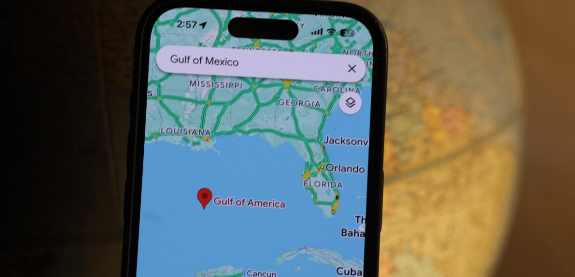 Google byter namn på Mexikanska golfen till Amerika Gulf för amerikanska användare

