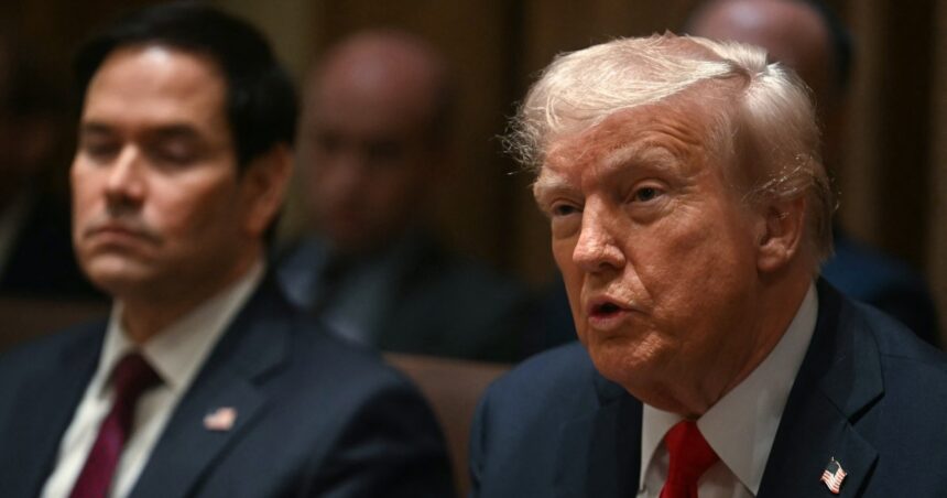 Trump hotar 25% tullar på EU, hävdar att Bloc bildades för att "skruva" oss

