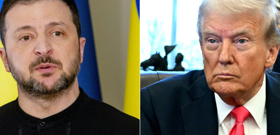 Trump säger att Ukrainas Zelenskyy för att underteckna "mycket stora" mineralavtal

