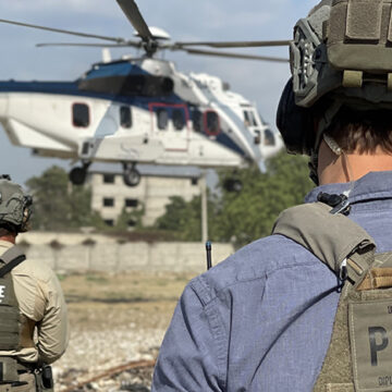 cc Diplomatic Security Service, March 2024: In early 2024, gang violence surged in Haiti, putting the U.S. mission and diplomats at risk. To enhance the U.S. embassy