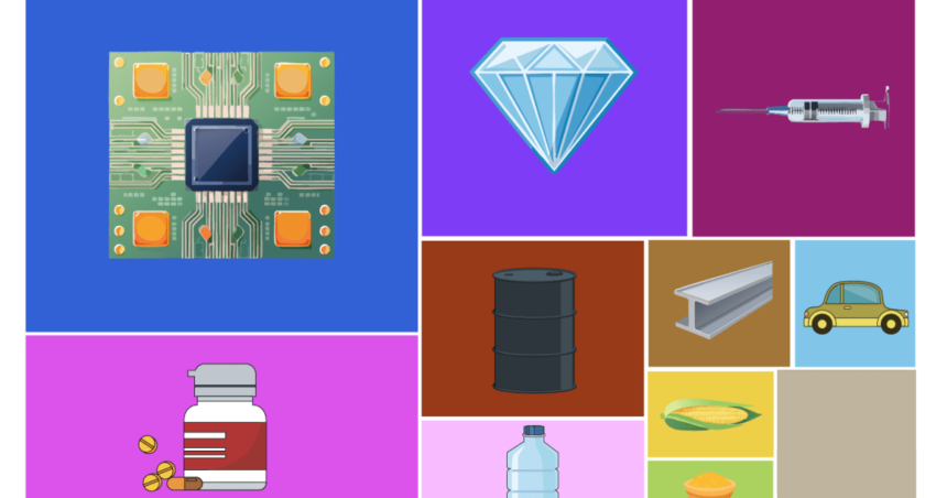 Vilka länder handlar mest med Israel och vad köper och säljer de?

