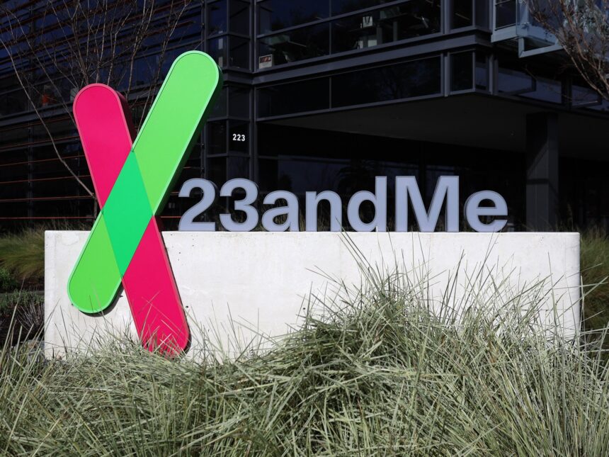 Regeneron köper 23andme för $ 256 miljoner efter konkurs

