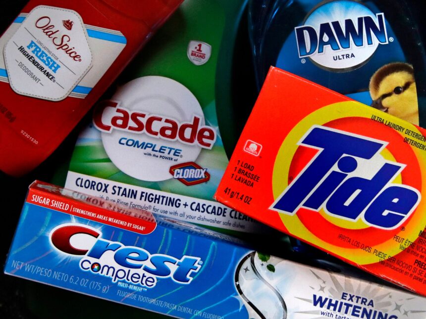 Procter och Gamble för att höja priserna för att kompensera tullkostnader

