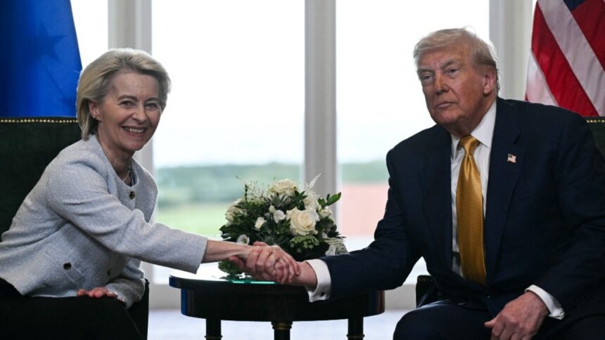 USA och EU är överens om 15 procent tullar och avvärjer transatlantiska handelskrig

