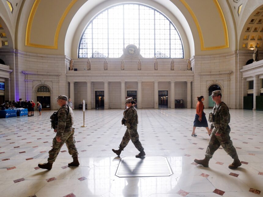Trump -administrationen tar kontroll över Washingtons Union Station Train Hub Trump -administrationen tar kontroll över Washingtons Union Station Train Hub