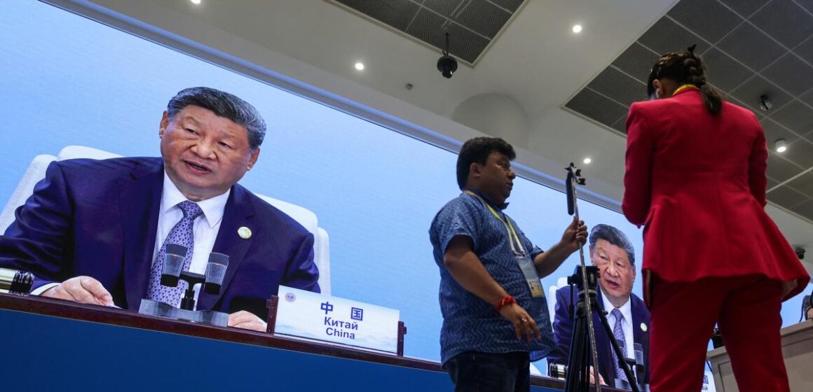 Pekings planer på att utnyttja amerikansk reträtt
