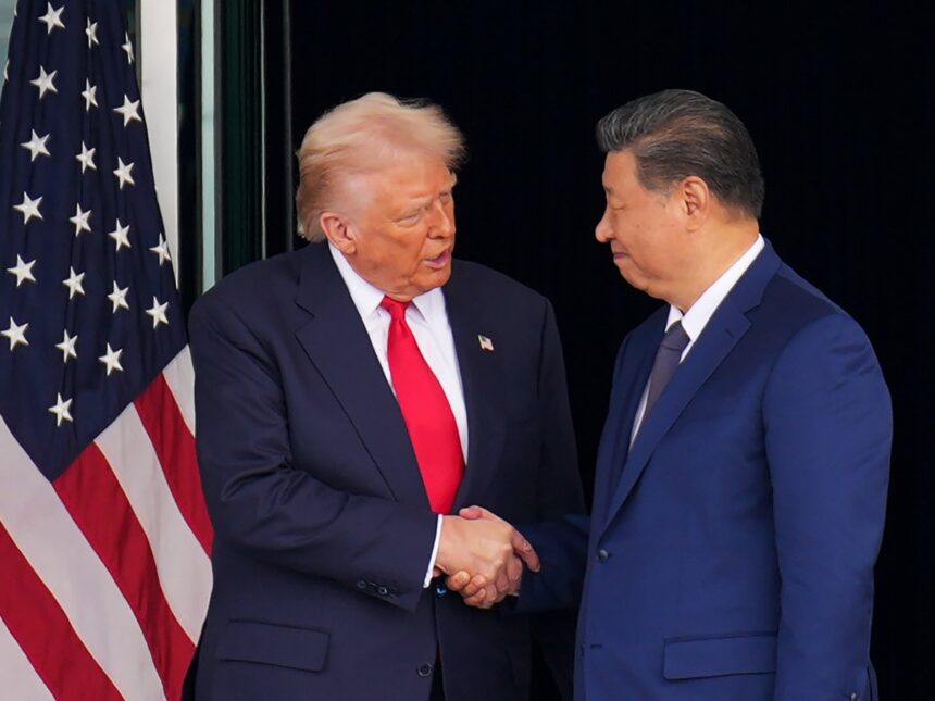 Trump och Xi når ett handelsavtal, vilket minskar spänningarna i Trump och Xi når ett handelsavtal, vilket minskar spänningarna i den hårda rivaliteten mellan USA och Kina