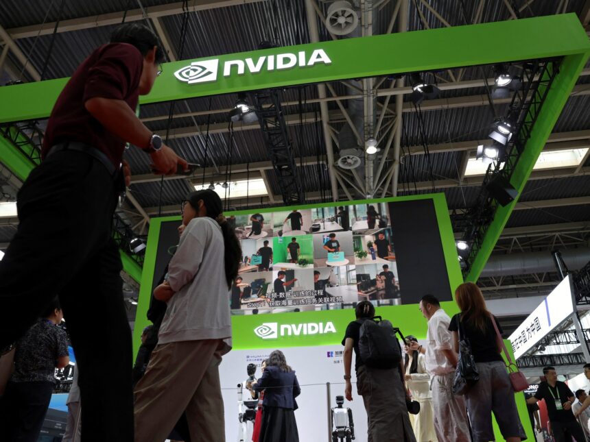 Chiptillverkaren Nvidia når en värdering på 5 biljoner dollar Chiptillverkaren Nvidia når en värdering på 5 biljoner dollar