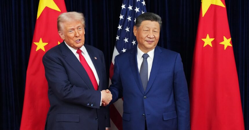 På Trump-Xi-toppmötet visas en skiftande maktdynamik På Trump-Xi-toppmötet visas en skiftande maktdynamik