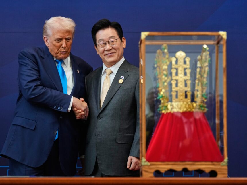 Sydkorea överöser Trump med gåvor när det arbetar på ett Sydkorea överöser Trump med gåvor när det arbetar på ett mjukare handelsavtal