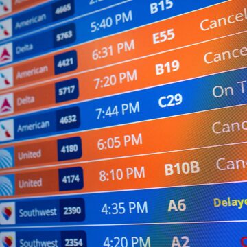 Den amerikanska regeringens avstängning stör flygningar för femte dagen i rad

