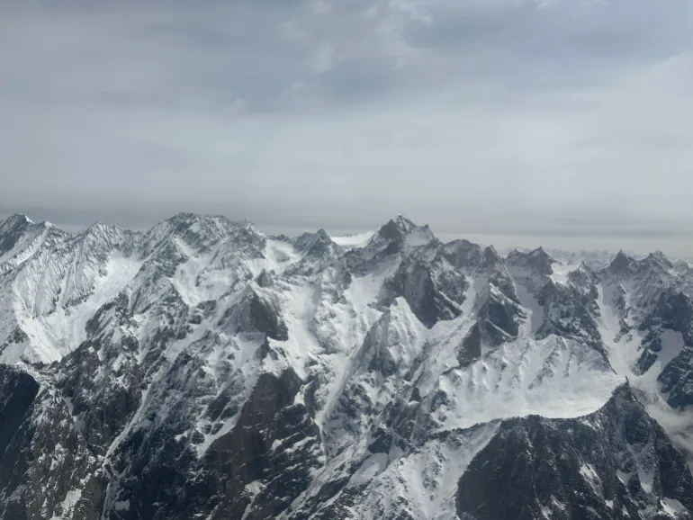 skardu glaciären i Pakistan