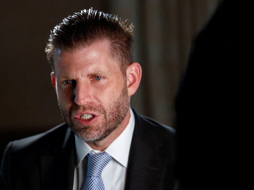 USA:s presidentson Eric Trump investerar i drönartillverkare med regeringskontrakt

