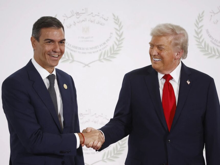 Spanien förkastar Trumps hot om att stoppa all handel på grund av Natos och Irans hållning


