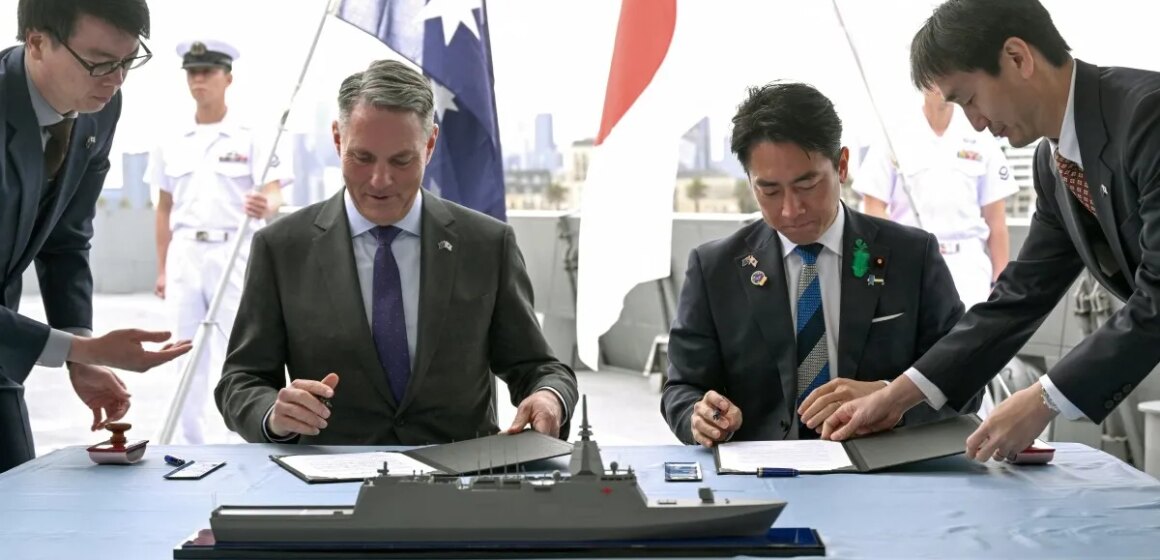 Australien och Japan undertecknar kontrakt för 7 miljarder USD krigsfartyg

