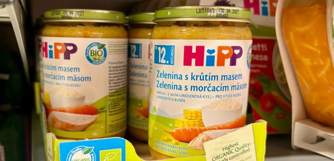 Barnmat återkallas i Österrike efter att burken testats positivt för råttgift

