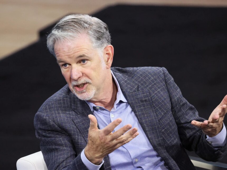 Netflix medgrundare Hastings avgår efter att ha förlorat Warner Bros-affären

