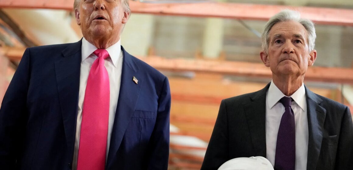 Trump hotar att sparka Fed-ordförande Powell om han inte avgår senast den 15 maj

