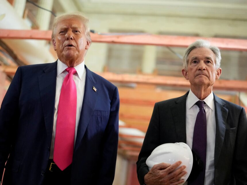 Trump hotar att sparka Fed-ordförande Powell om han inte avgår senast den 15 maj


