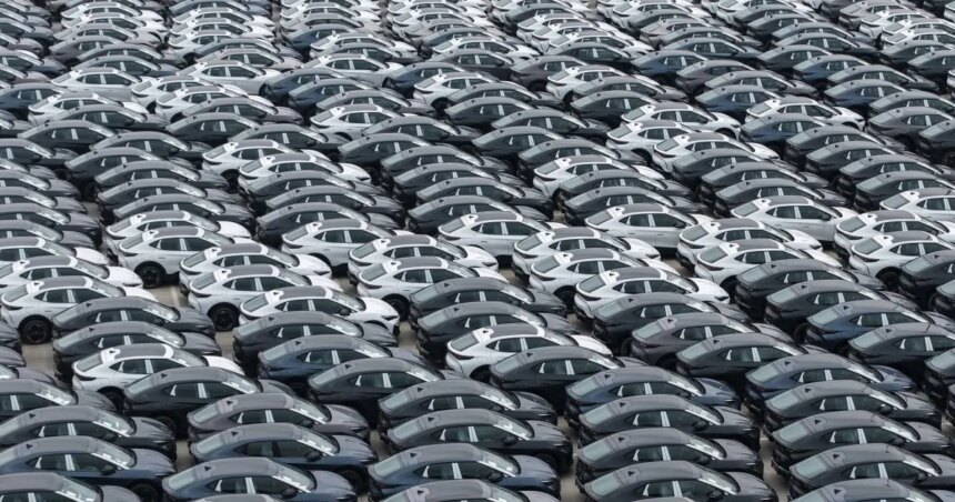 Kinas EV-export ökade med 40 procent i april

