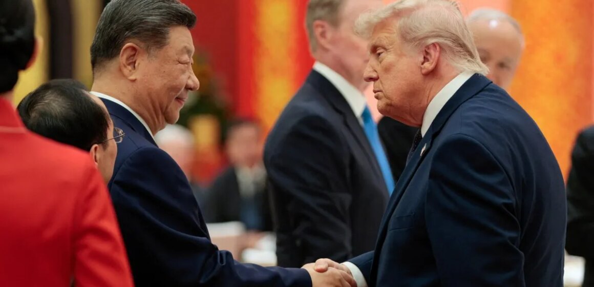 "Klarla aldrig till det": Vad Xi och Trump sa under dag ett av samtalen i Peking

