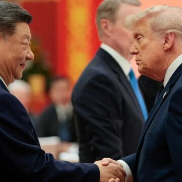 "Klarla aldrig till det": Vad Xi och Trump sa under "Klarla aldrig till det": Vad Xi och Trump sa under dag ett av samtalen i Peking