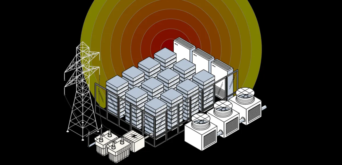Hur mycket värme producerar ett AI-datacenter och var finns de?

