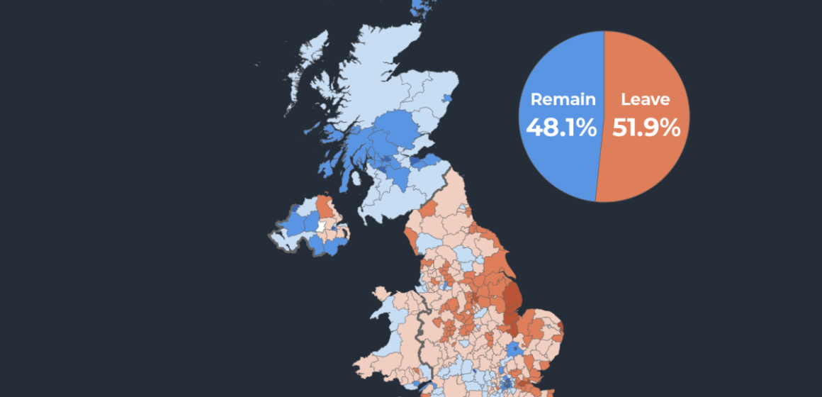 Brexit 10 år senare: Vad har förändrats i Storbritannien förklaras i kartor och sjökort

