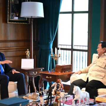 Turkiyes toppdiplomat, Indonesiens president diskuterar handelsmålet på 10 miljarder dollar

