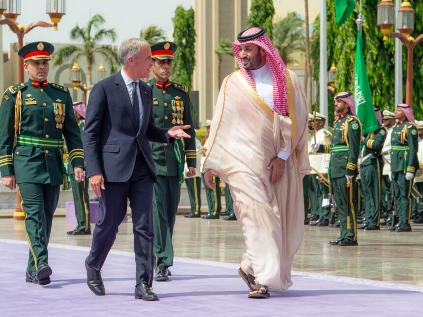 Kanadensisk premiärminister besöker Saudiarabien för att stärka energi- och gruvpartnerskap


