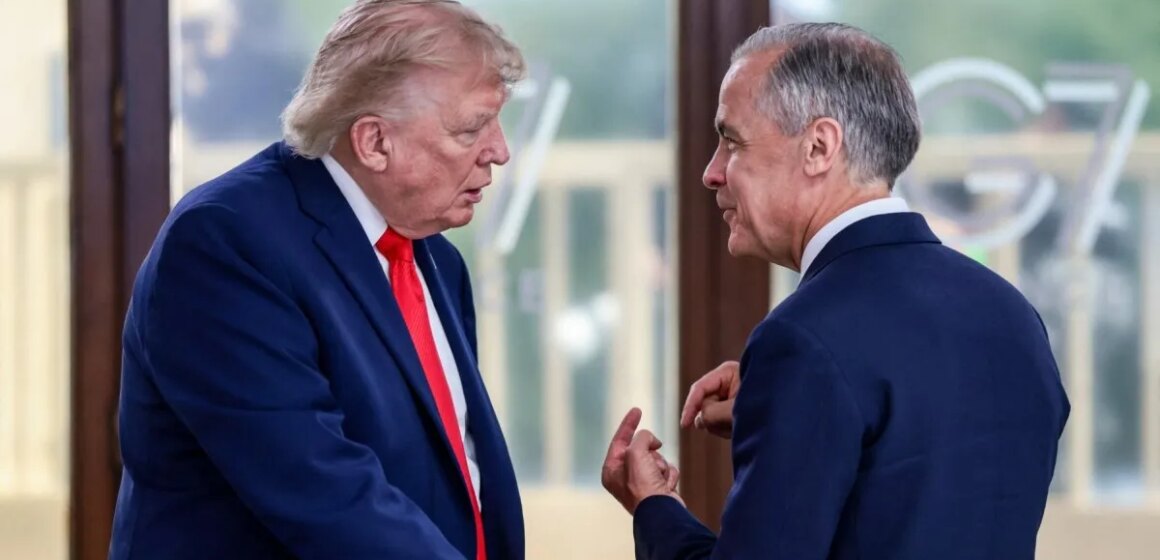 Trump pausar 50-procentiga tullar på Kanada i sista minuten-avtalet

