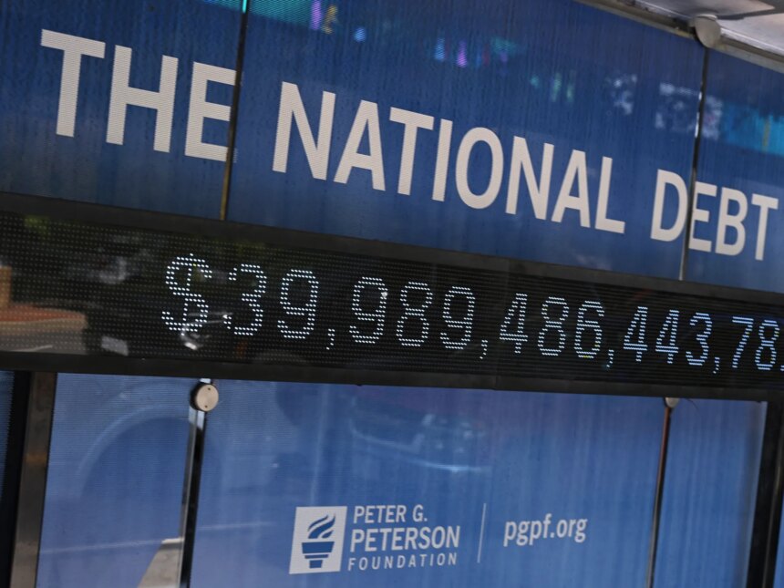 USA:s statsskuld passerar rekord 40 biljoner dollar

