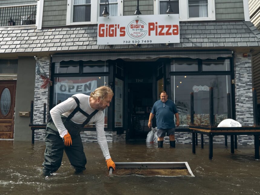 Kraftfull storm översvämmar nordöstra USA, orsakar strömavbrott

