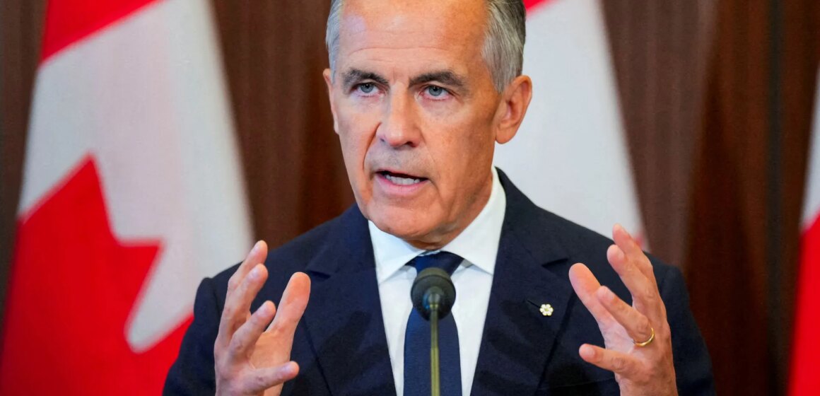 Mark Carney presenterar Kanada för globala investerare mitt i USA:s handelskrig

