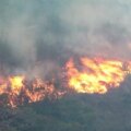 Skogsbrand i centrala Colombia hotar turiststaden Villa de Leyva

