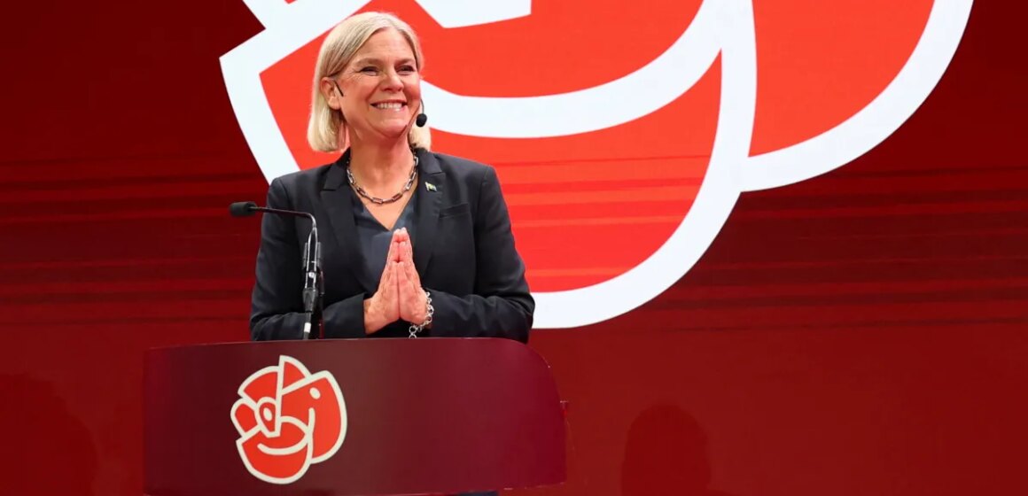 Sveriges vänsteroppositionsledare inleder ansträngningar för att bilda regering Sveriges vänsteroppositionsledare inleder ansträngningar för att bilda regering