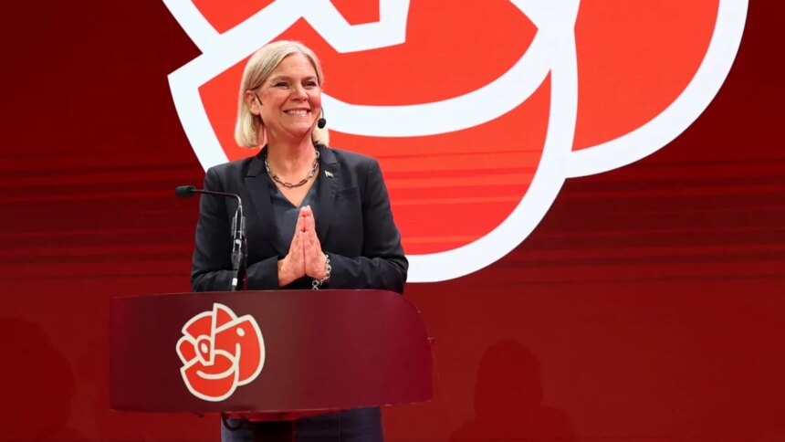 Sveriges vänsteroppositionsledare inleder ansträngningar för att bilda regering Sveriges vänsteroppositionsledare inleder ansträngningar för att bilda regering