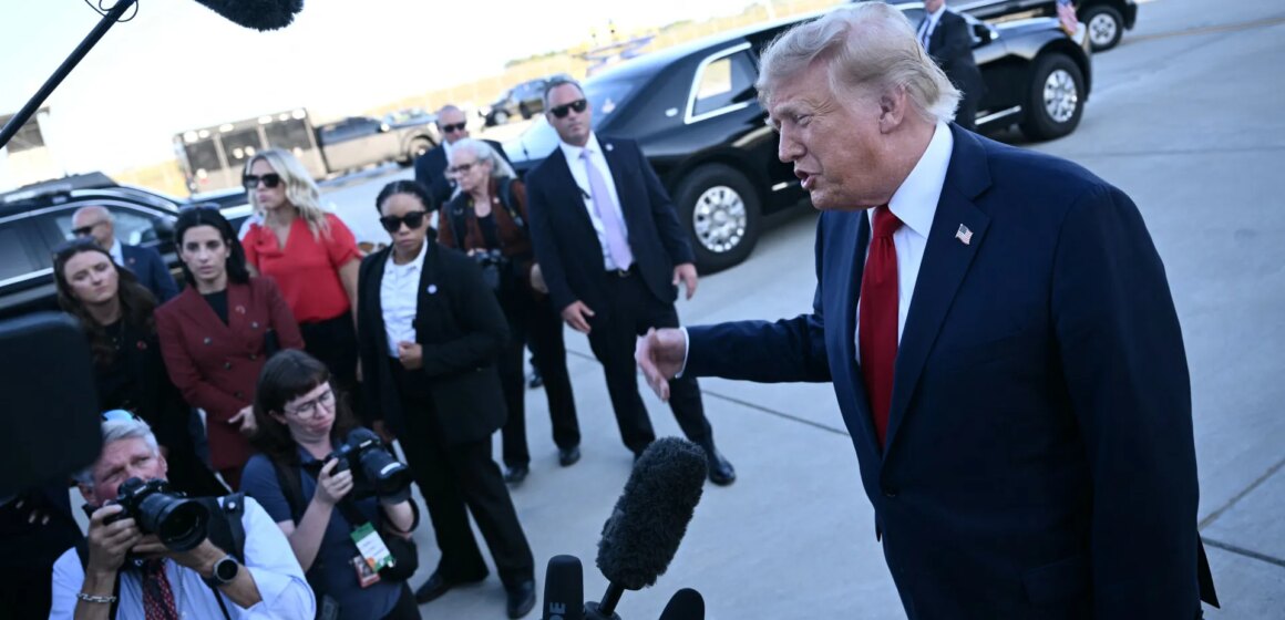Trump säger att Kanada blir "associerad medlem" i EU kan vara "fientlig handling"

