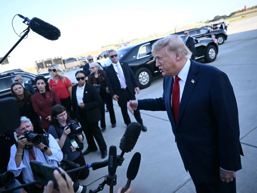 Trump säger att Kanada blir "associerad medlem" i EU kan vara "fientlig handling"

