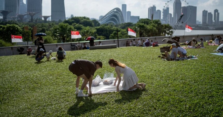 Singapore blir matchmaker mitt i födelsetalen på botten

