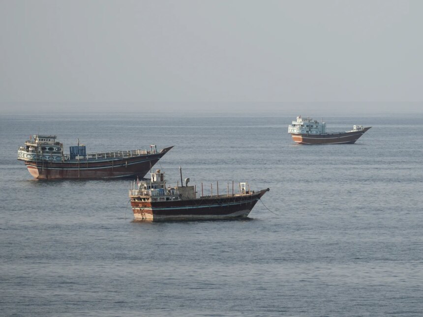 Iran sätter ett hårkors på oljeskytteln "USA-UAE" ut från Hormuzsundet

